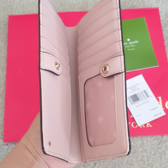 New Kate Spade Cameron Large Slim Bifold Wallet - Picture 5 of 8